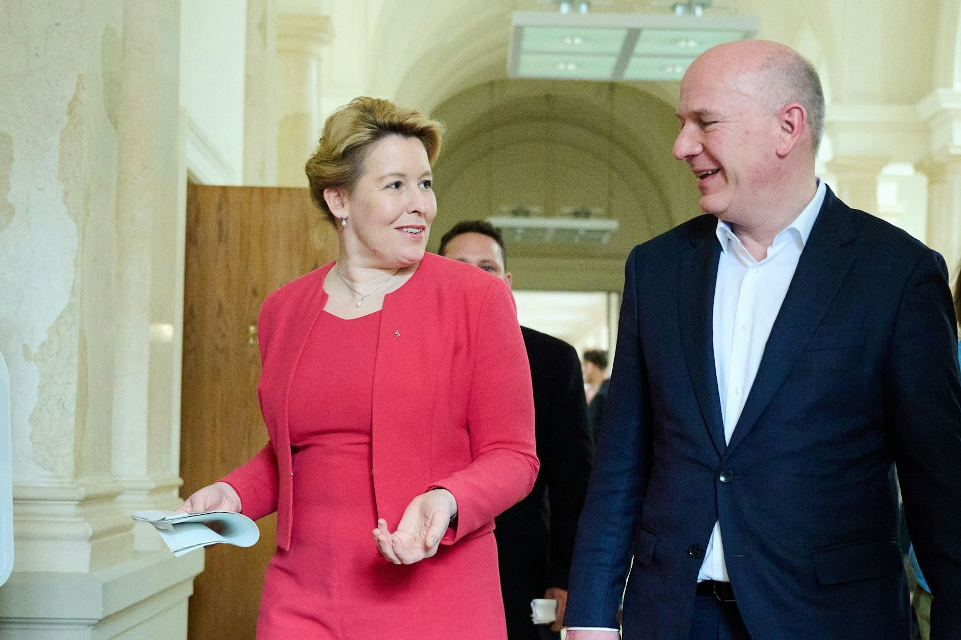 Franziska Giffey (SPD) und Kai Wegner (CDU)
