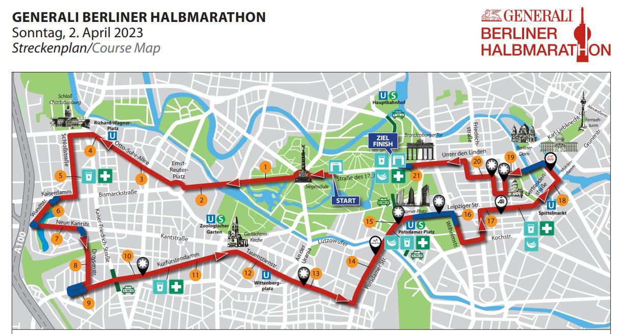 Image - Berliner Halbmarathon: Hier sind am Wochenende alle Straßen dicht