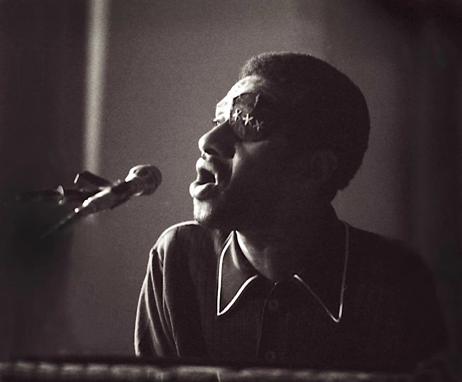 James Booker beim Konzert 1976