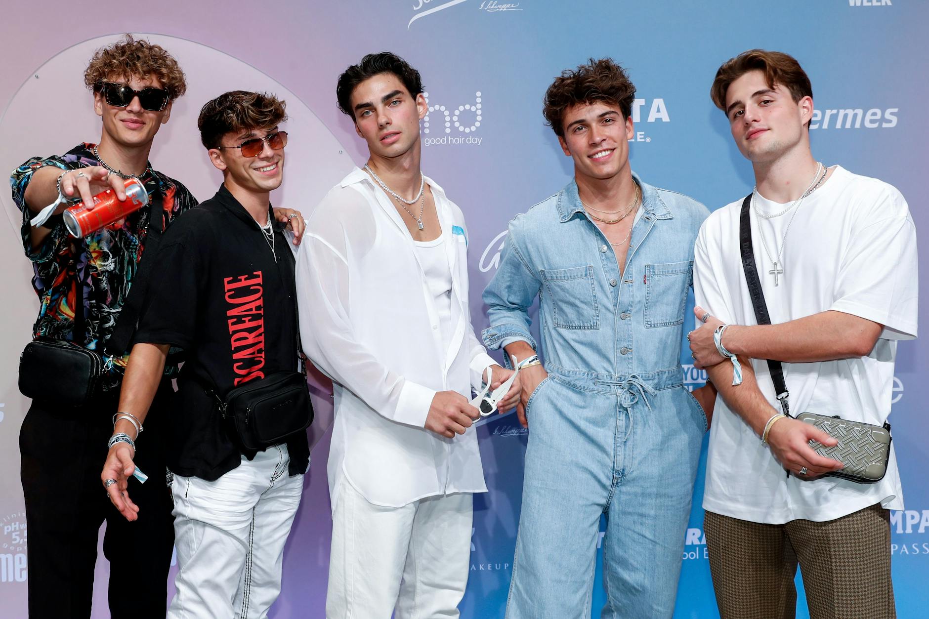 Haben ihre Fans nicht bei Twitter: Die Elevator Boys, hier bei der Fashion Week in Berlin. 