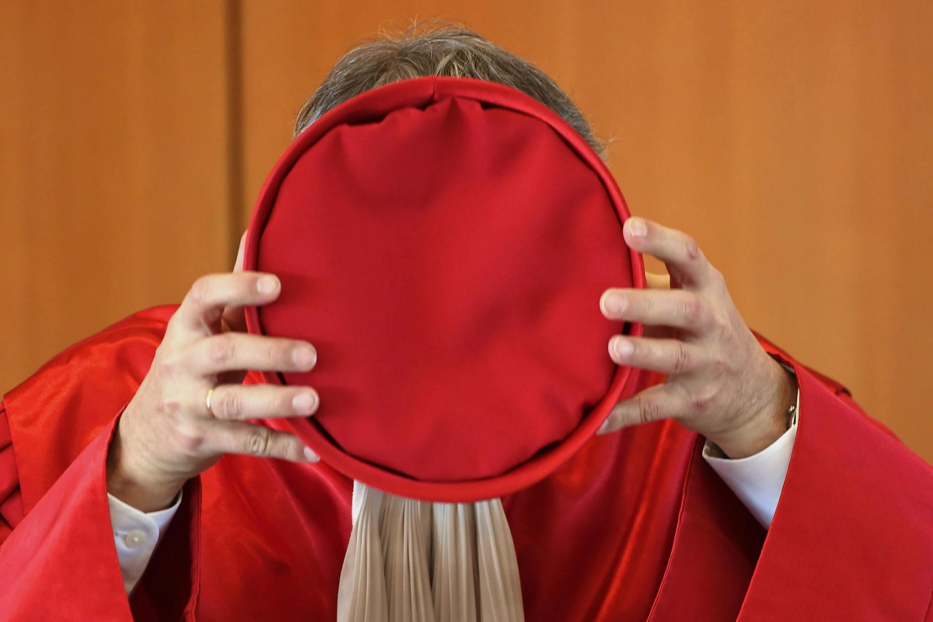 Richter des Bundesverfassungsgerichts in Karlsruhe