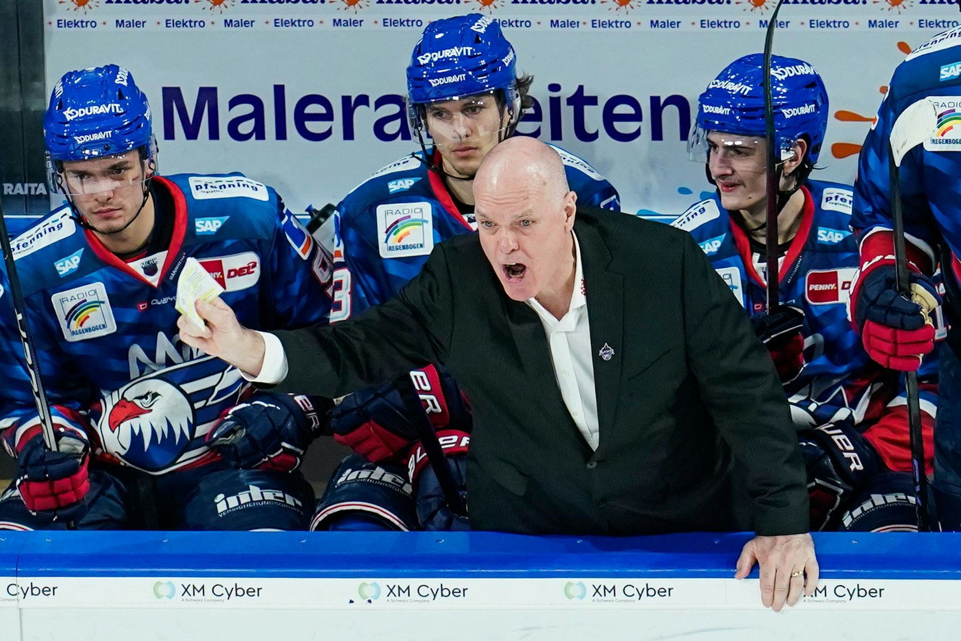 Die Adler Mannheim haben das Halbfinale der DEL-Playoffs erreicht.  