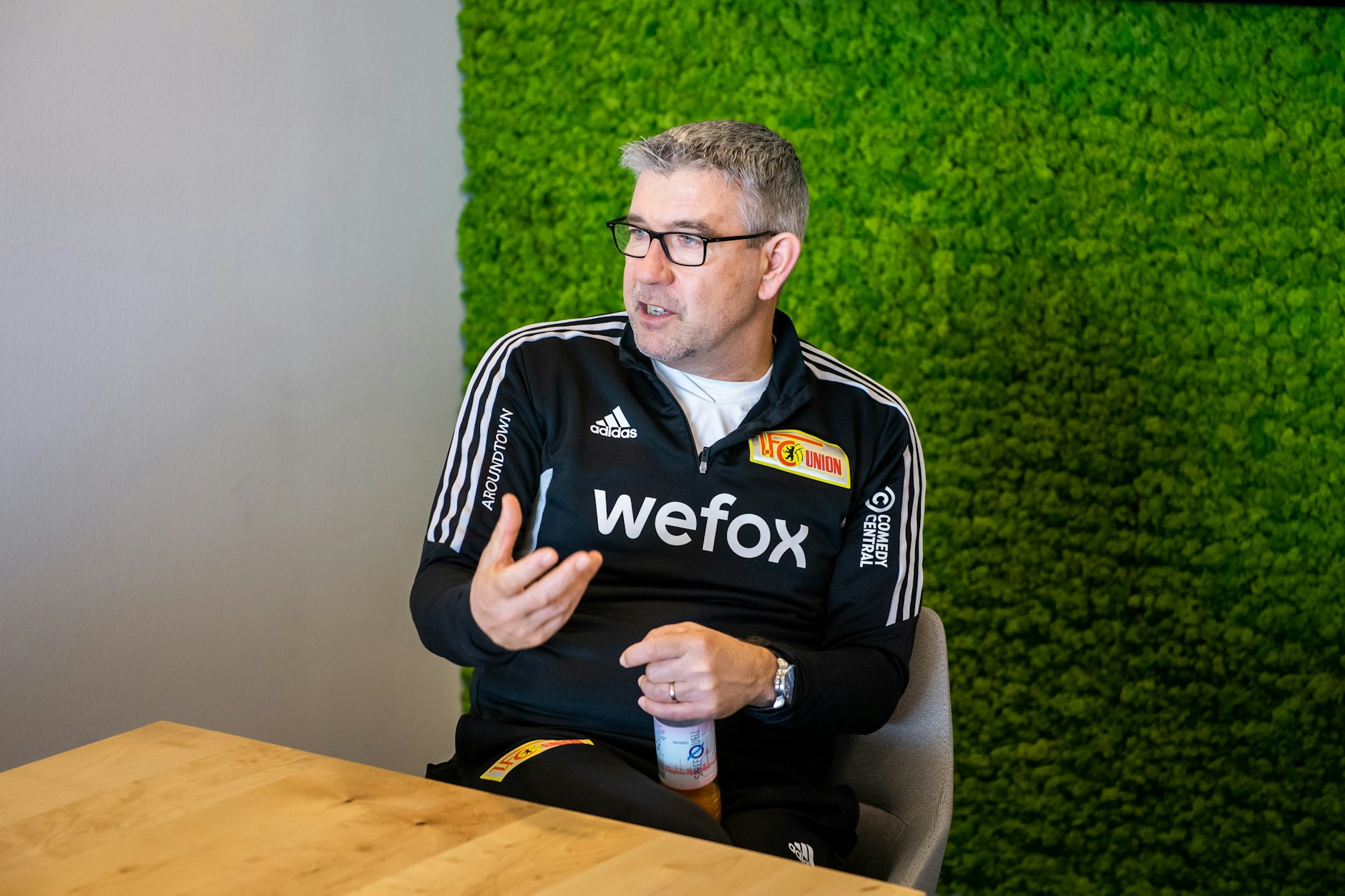 Urs Fischer hat den 1. FC Union Berlin aus der 2. Bundesliga in die Europa League geführt. Dieses Jahr ist sogar die Champions League drin.