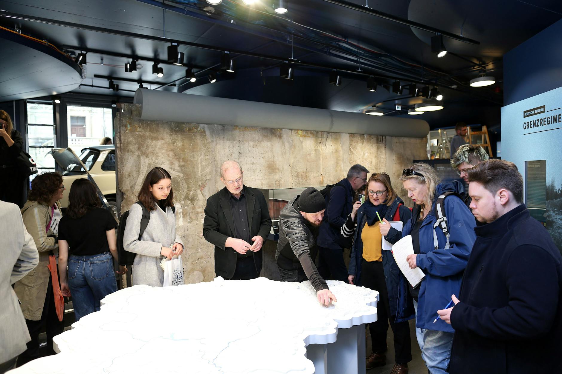 Kein Exponat wurde durch das Salzwasser zerstört.