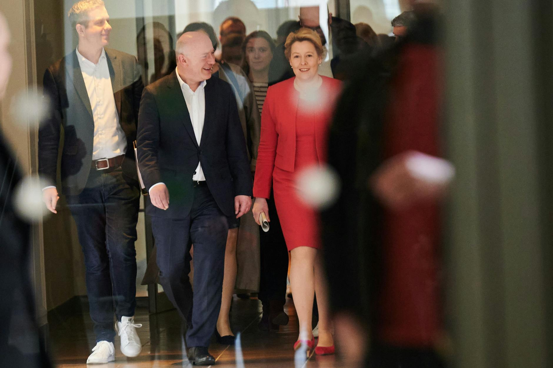 Die Spitzen von CDU und SPD.