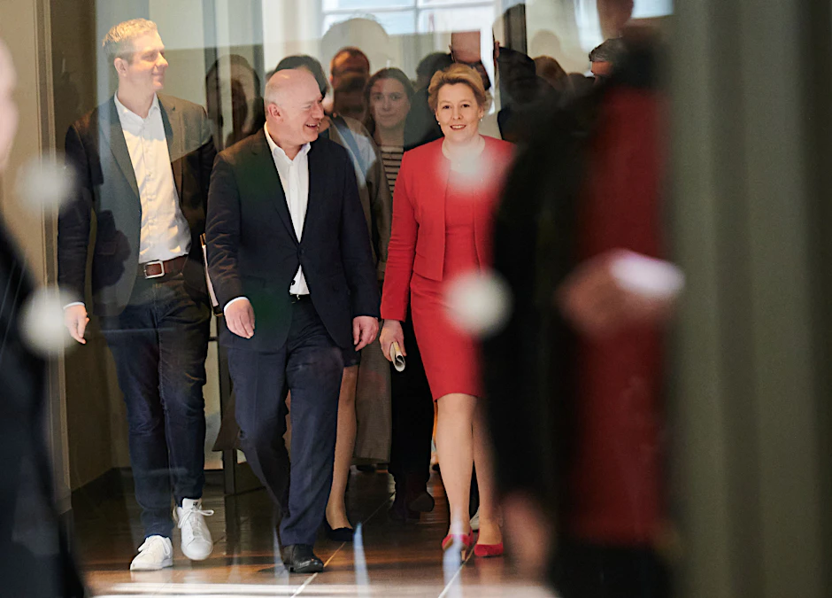 Die Spitzen von CDU und SPD.