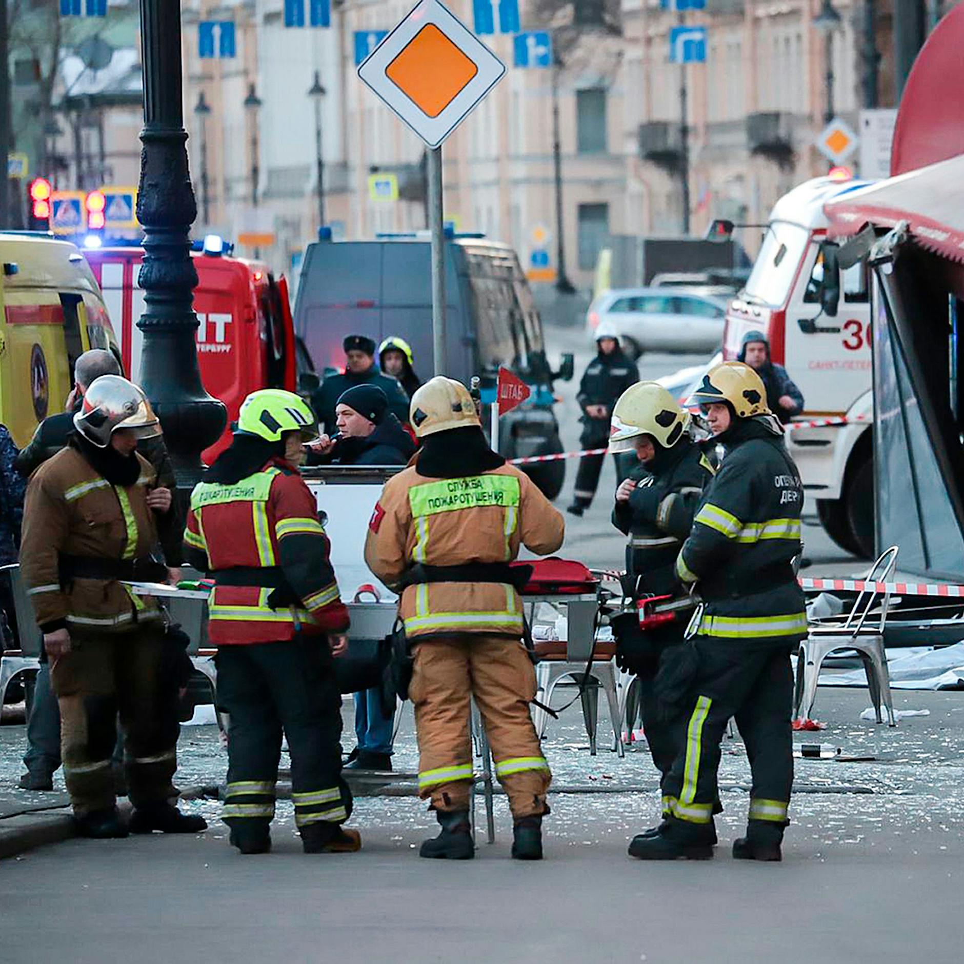 Explosion in St. Petersburg: Bombe tötet russischen Kriegsblogger (Video)