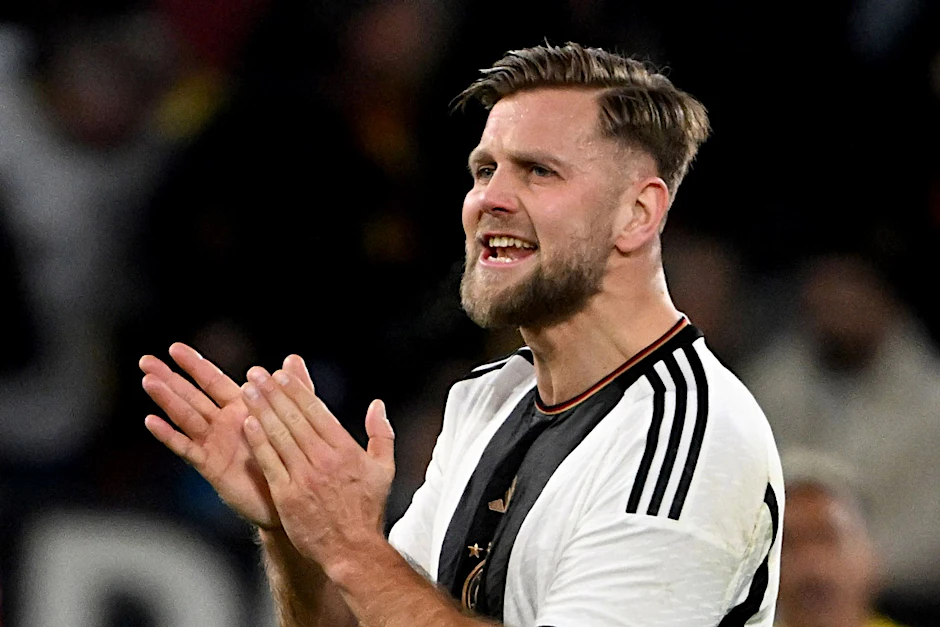 Stürmer Niclas Füllkrug fühlt sich im DFB-Team sichtlich wohl.  