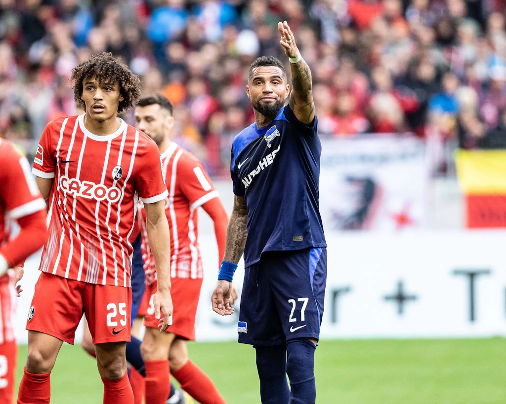 Mit Boateng als echtem Antreiber: Hertha BSC erreicht in Freiburg ein Remis