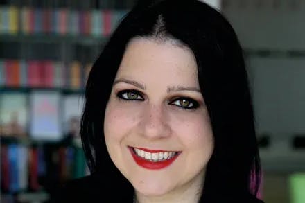 Die britische Historikerin Janina Ramirez