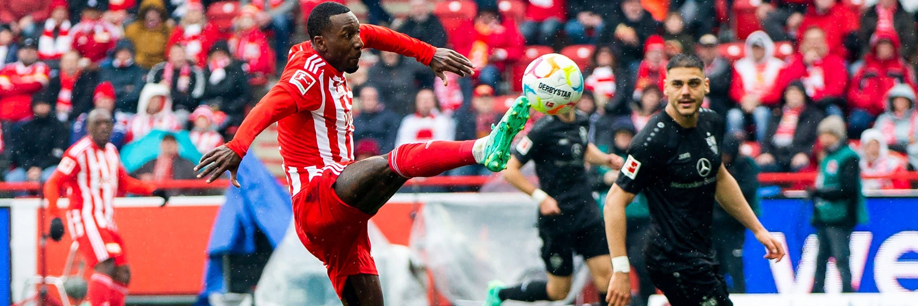 Sheraldo Becker belohnte sich gegen den VfB Stuttgart endlich mal wieder selber. Sehr zur Freude aller beim 1. FC Union.