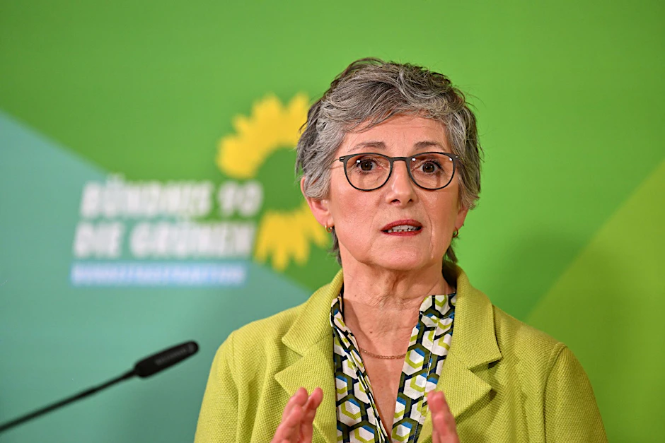 Die Grünen-Fraktionsvorsitzende Britta Haßelmann setzt sich für die Kindergrundsicherung ein.  