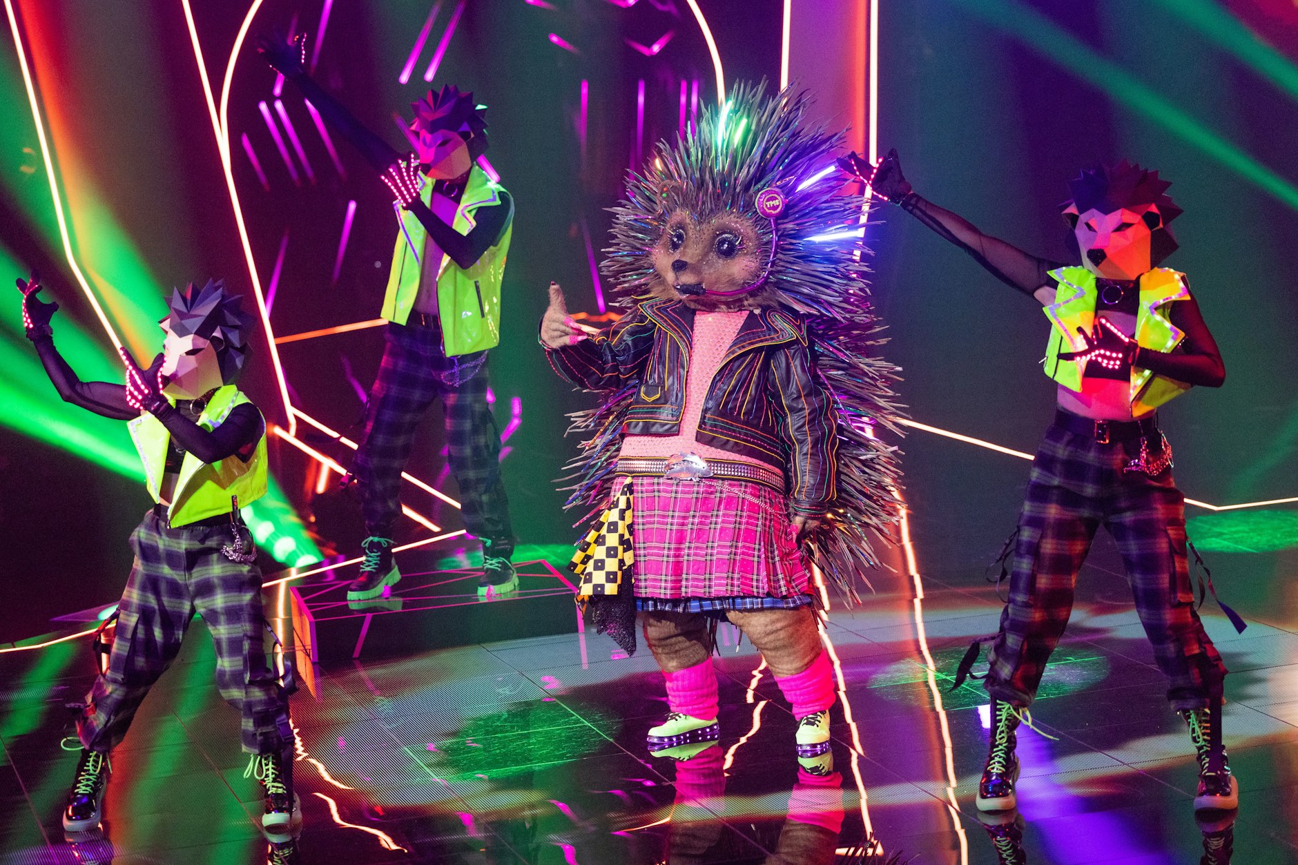 Wer ist der Igel bei „The Masked Singer“? Viele Zuschauer glauben, dass sie das stachelige Tier bereits enttarnt haben.