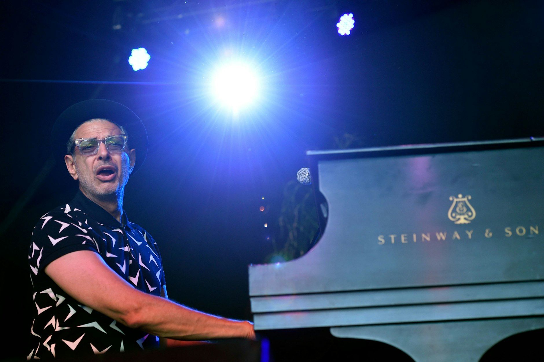 Jeff Goldblum, hier beim Konzert in Pasadena