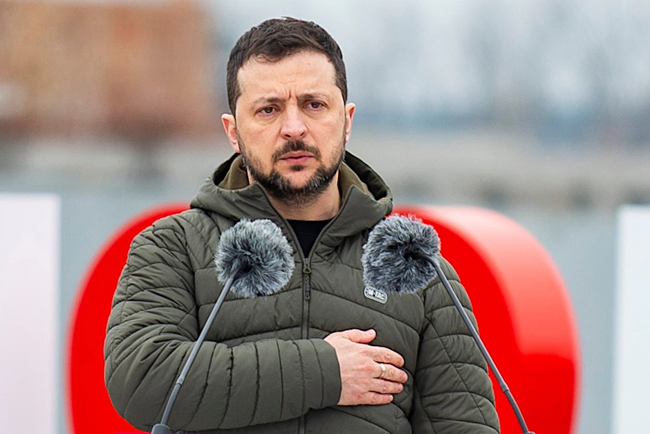 Der ukrainische Präsident Wolodymyr Selenskyj