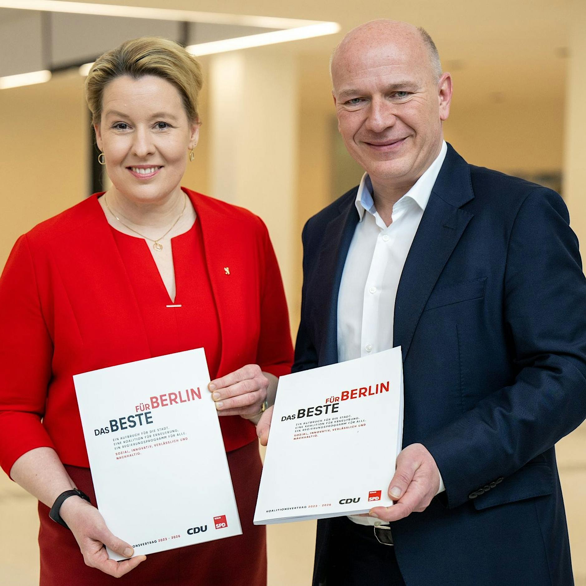 Koalitionsvertrag zwischen CDU und SPD: Das sind die ersten Reaktionen