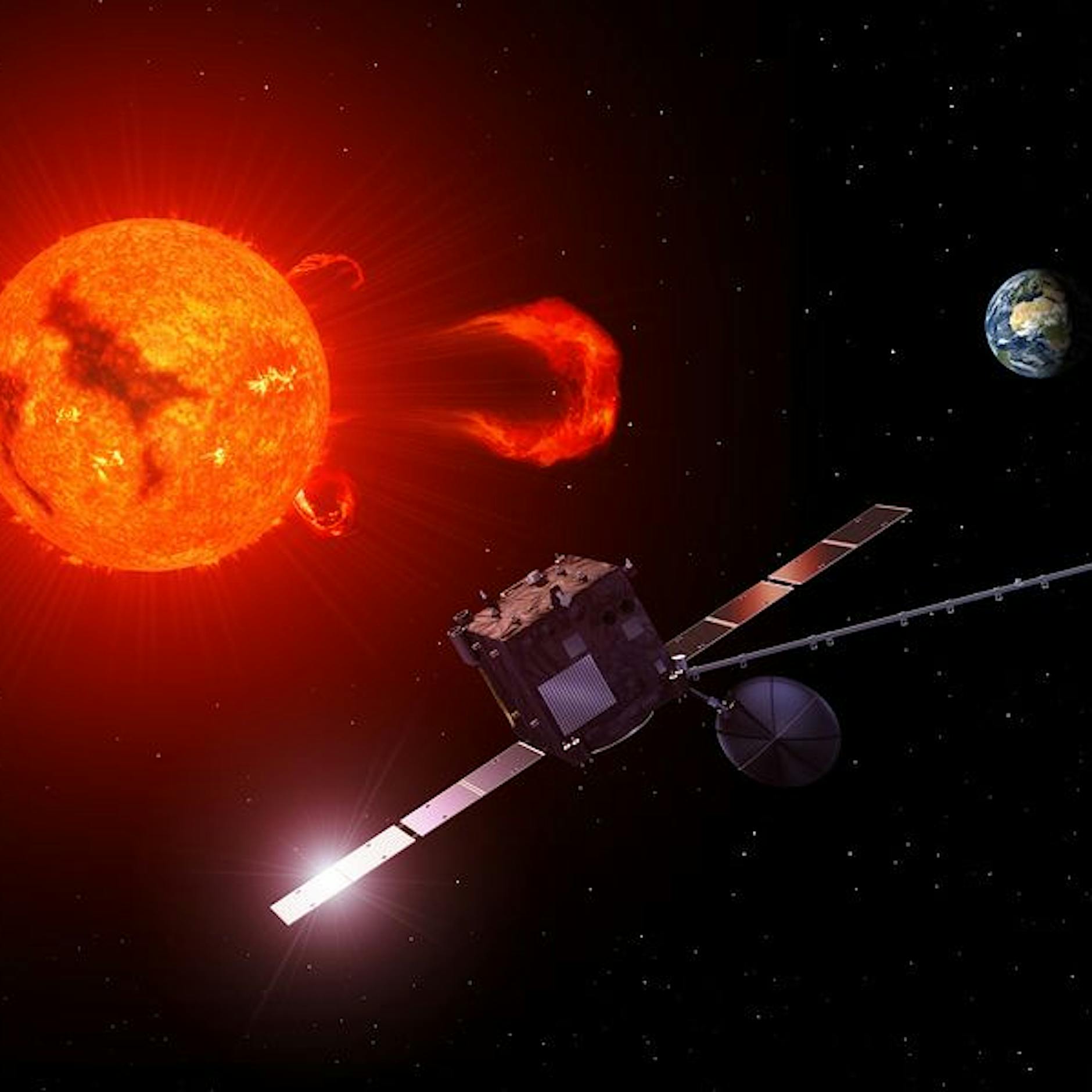 Weltraumwetter wird wilder: Sonnenstürme können der Erde gefährlich werden