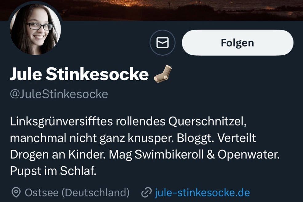 Jule Stinkesocke existiert wohl gar nicht.