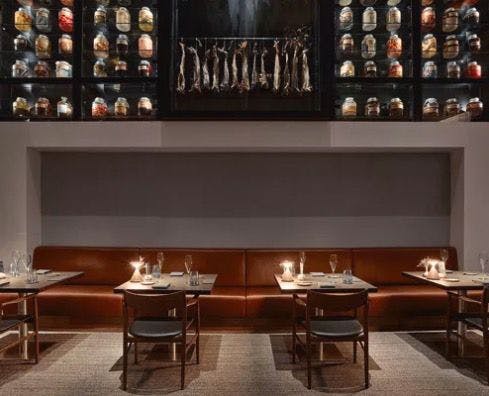 Das Rutz in Mitte, Berlins einziges Restaurant mit drei Sternen.