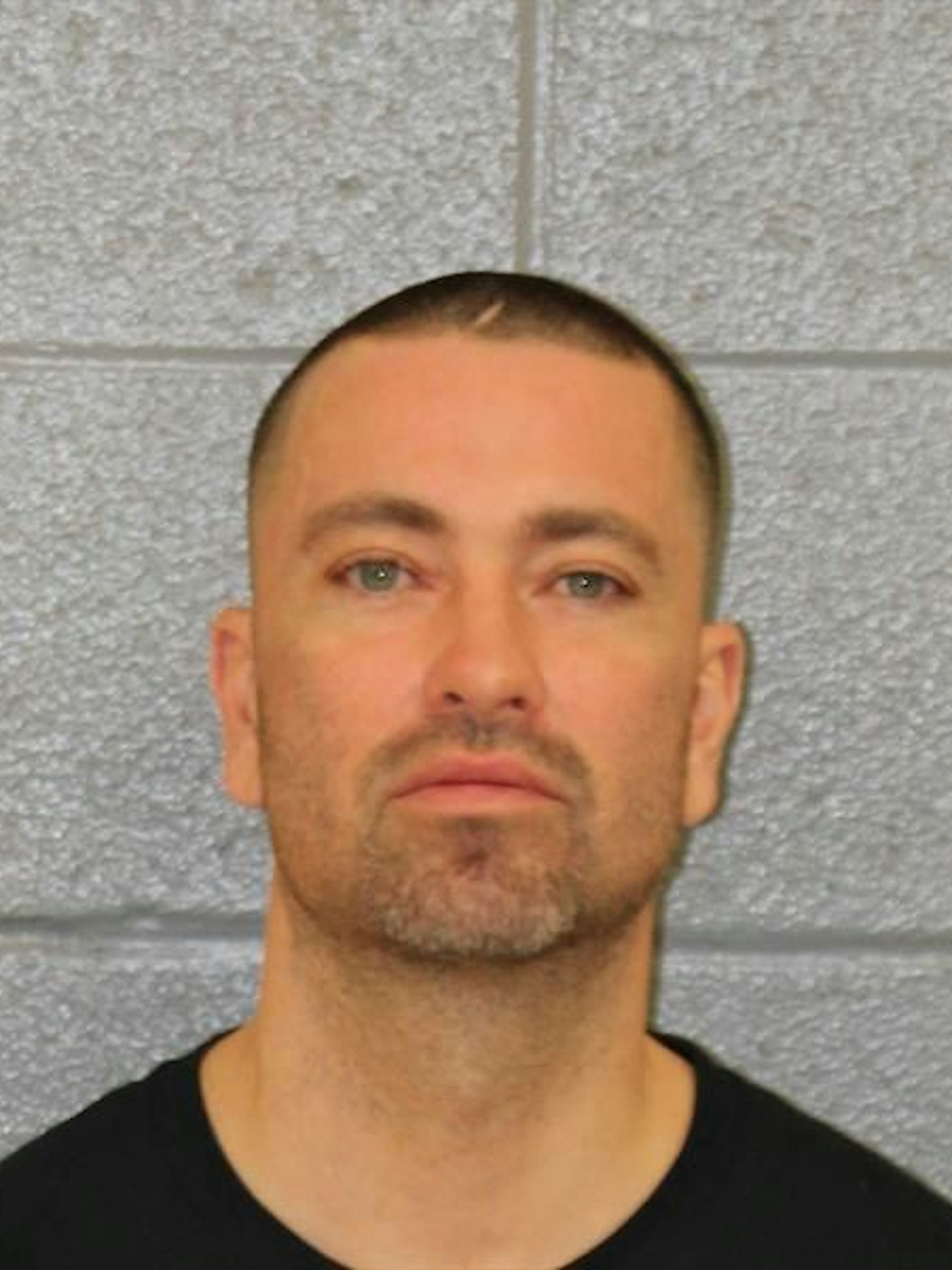 Das Polizeifoto von Marten Laciny, aufgenommen am 30. März