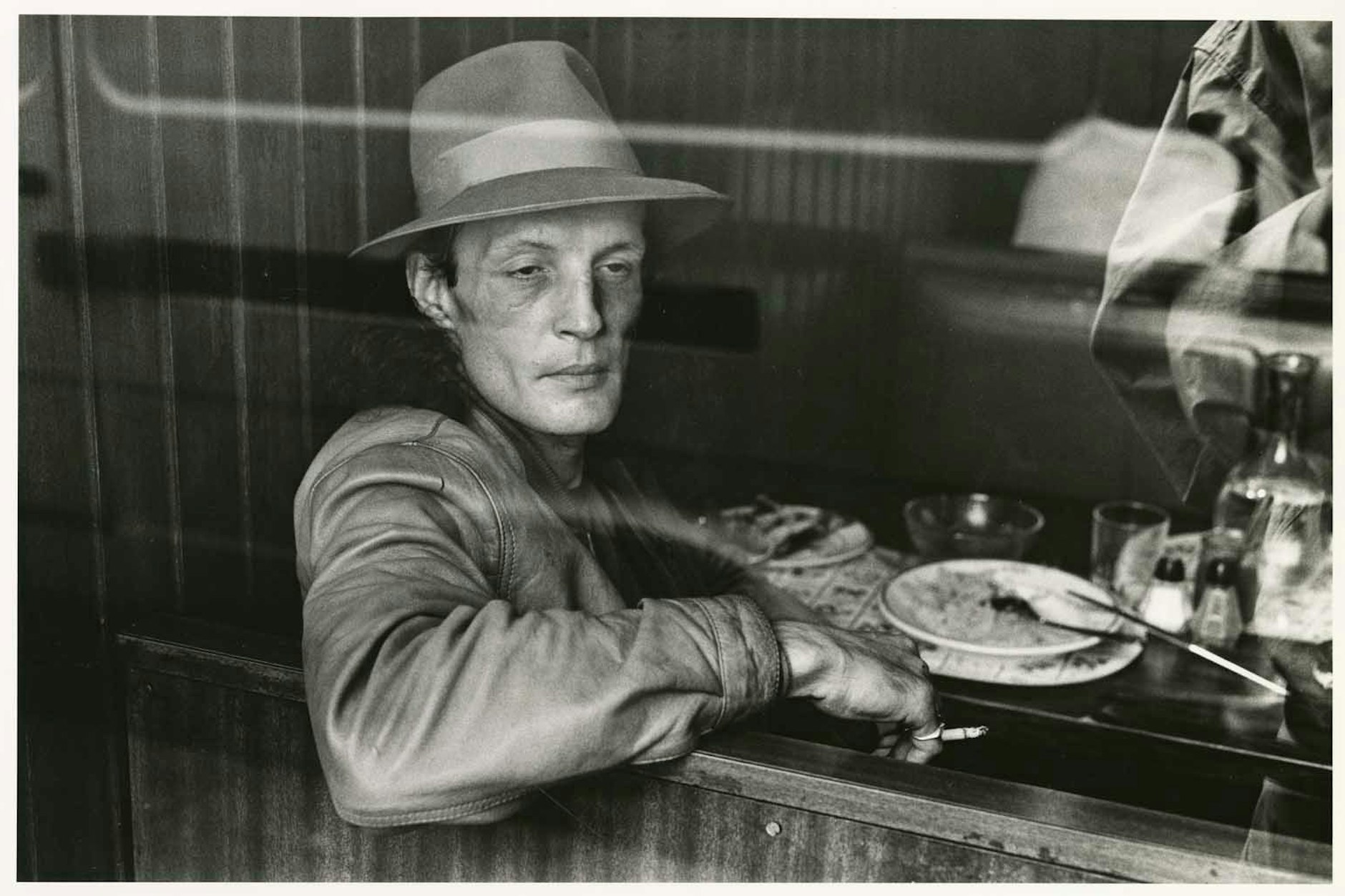 Manfred Paul, „Mann im Café“, Paris, 1988
