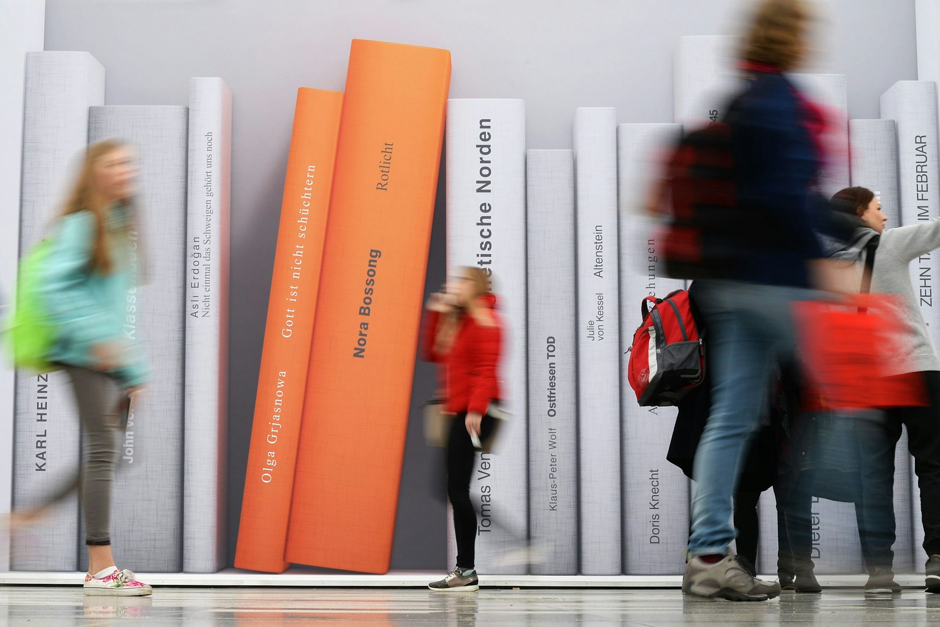 Die Leipziger Buchmesse ist nach mehreren Jahren Zwangspause zurück.