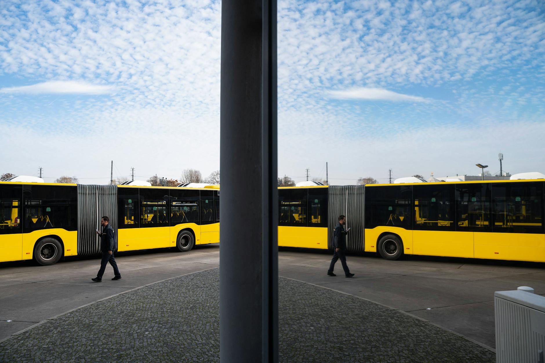 Die Tat ereignete sich in einem Bus der Berliner Verkehrsbetriebe