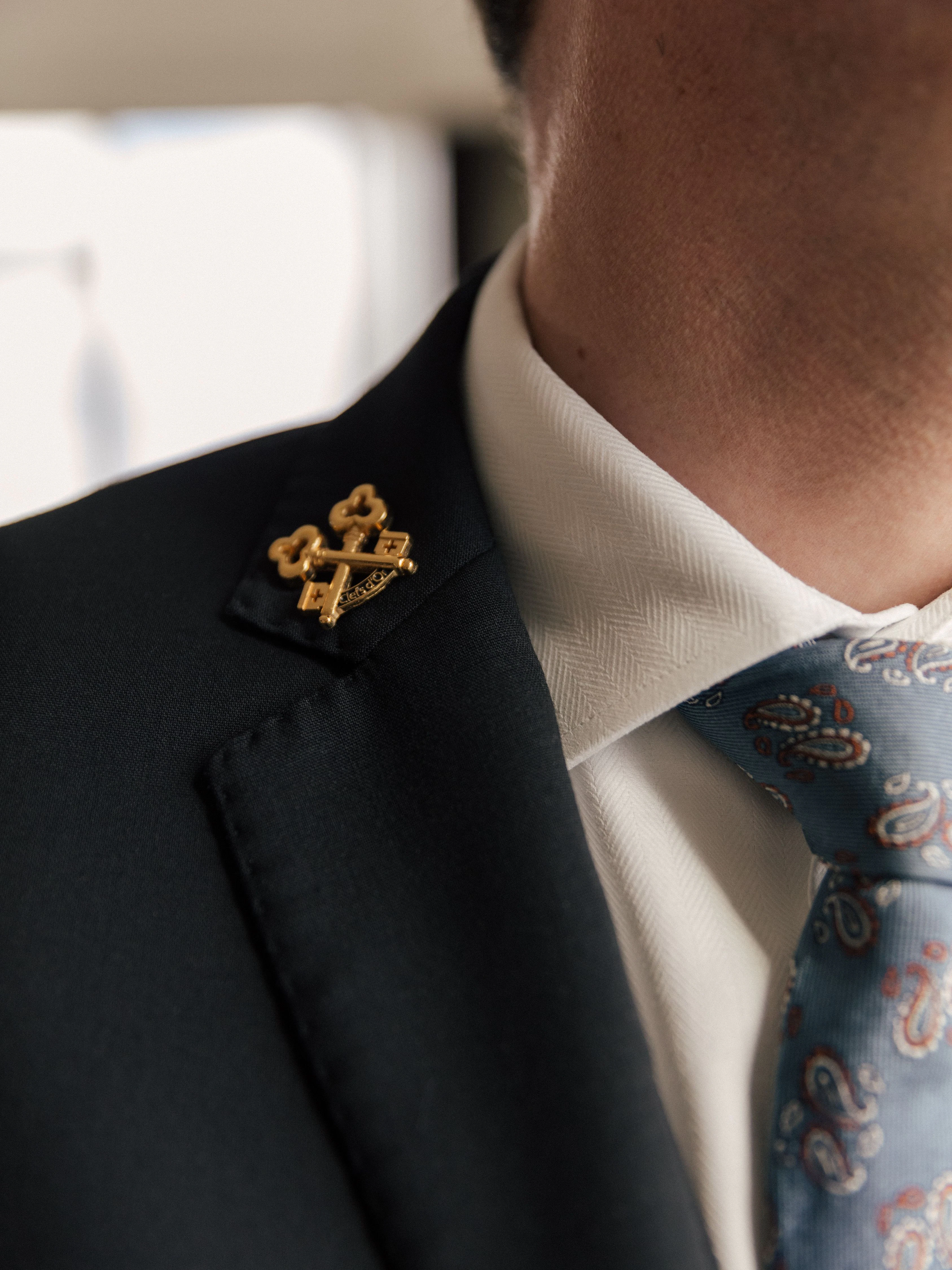 Weder Militärabzeichen noch Sherrifstern: das Emblem der „Clefs d’Or“