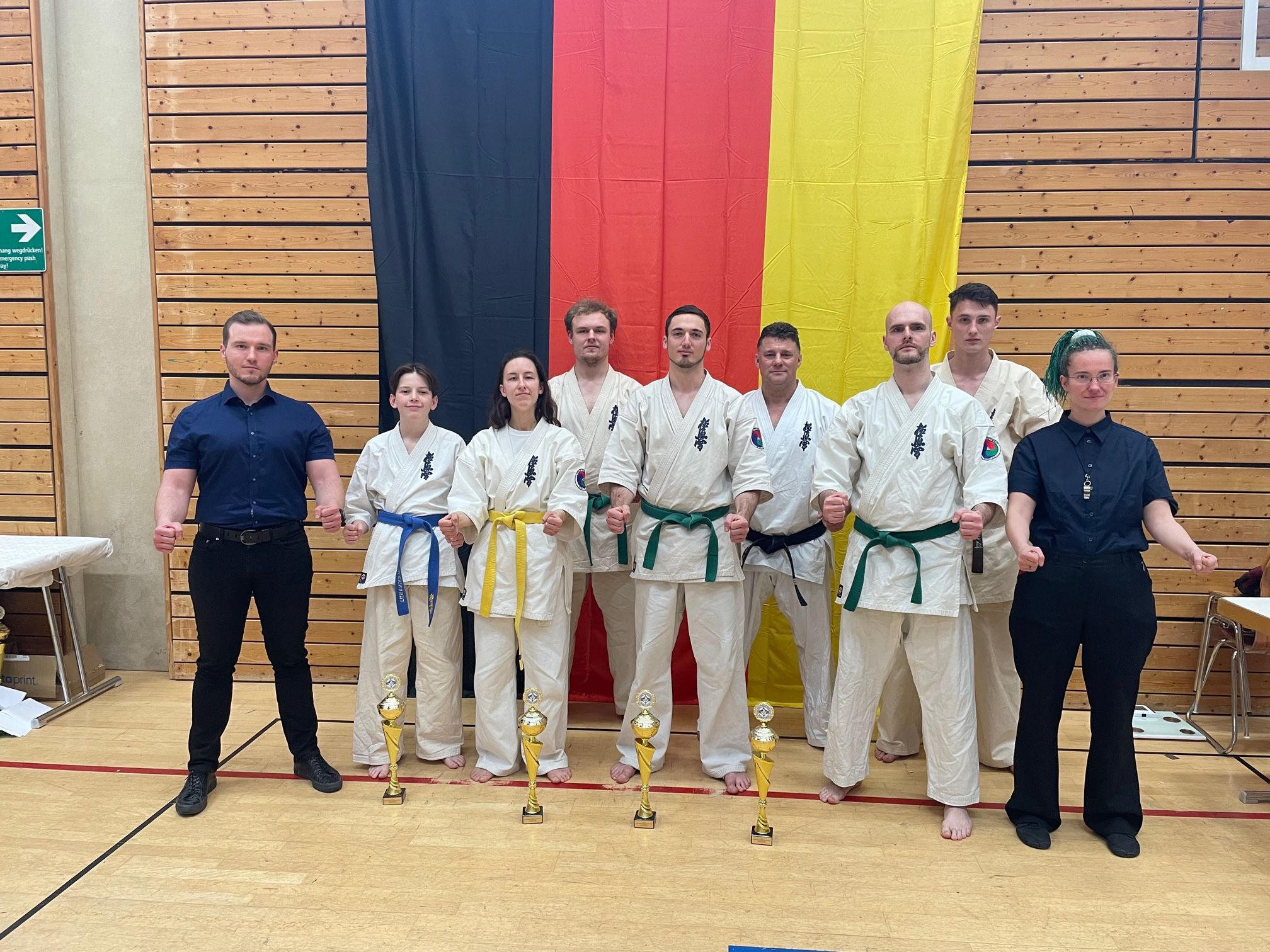 Köpenicker Karatekämpfer chancenlos gegen Lufthansa