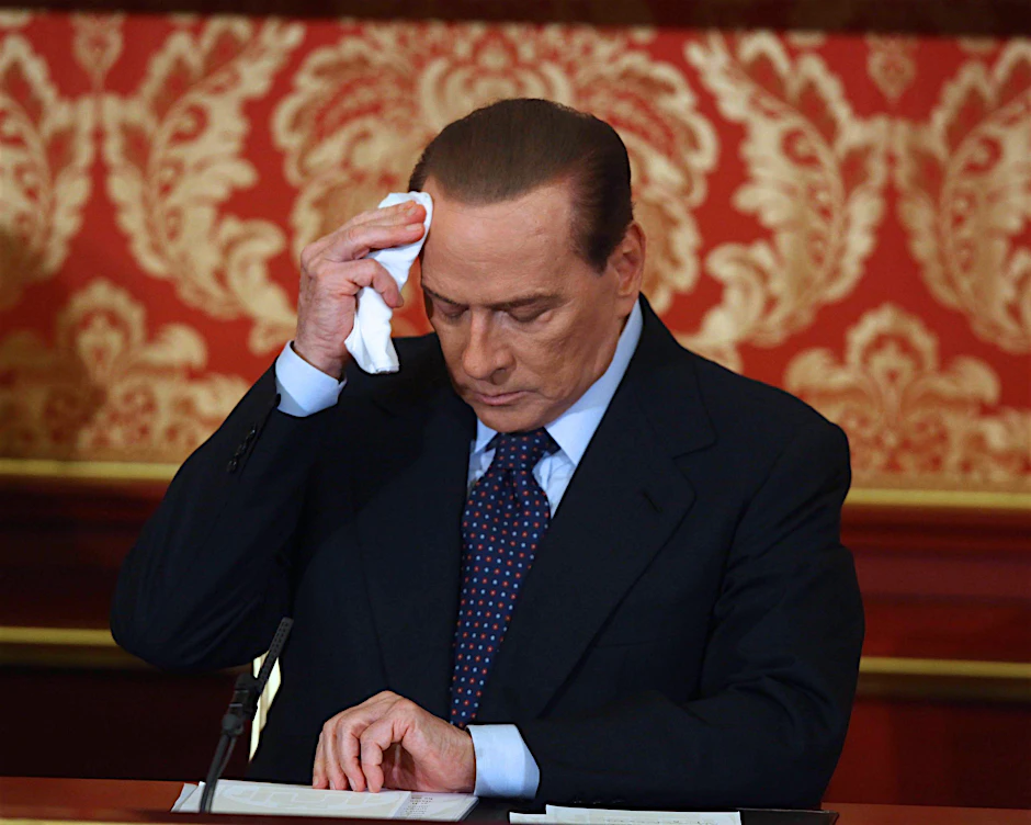 Dem ehemaligen italienischen Ministerpräsidenten Silvio Berlusconi geht es schlecht.