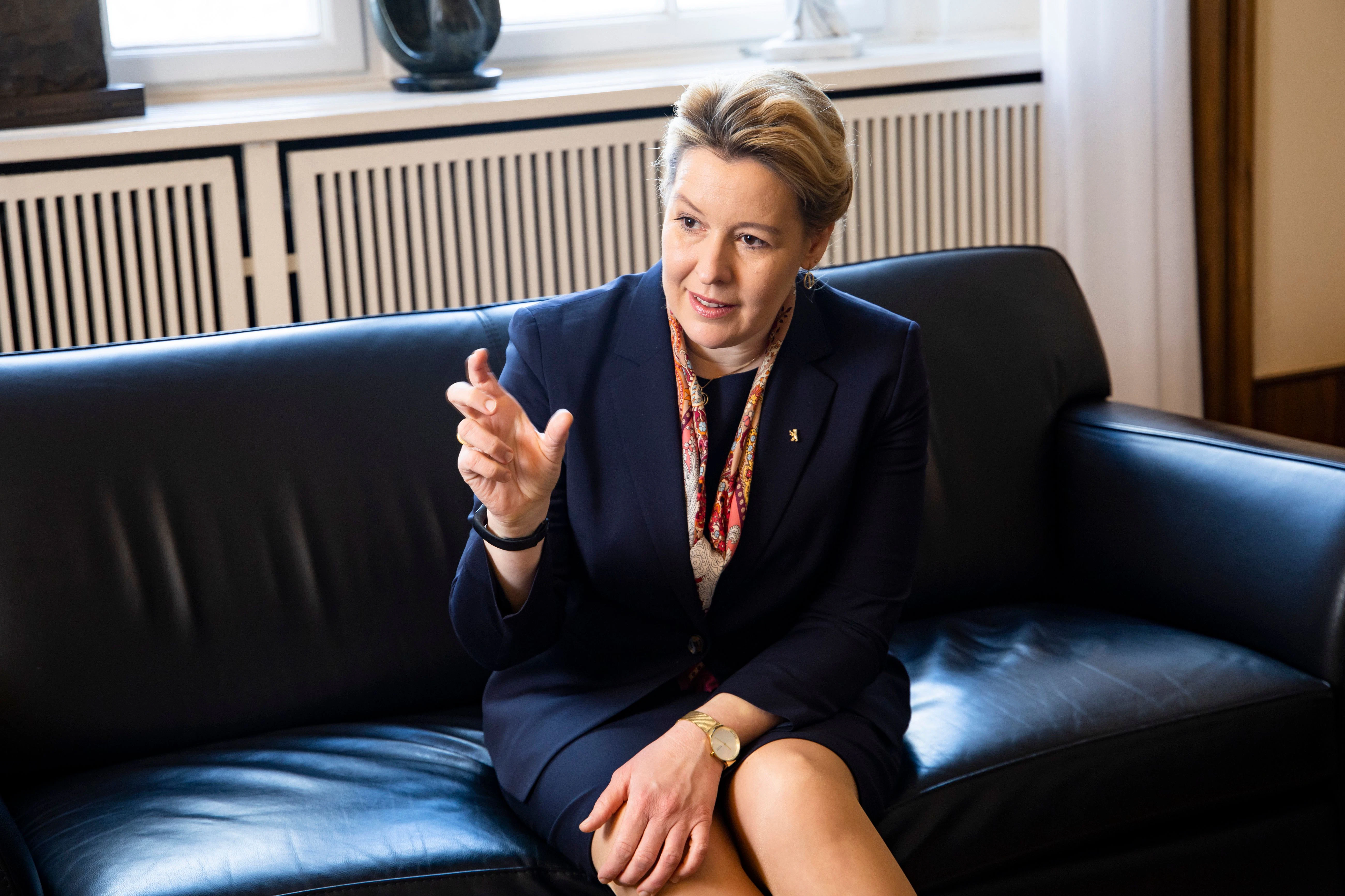 Der erste Schock ist vorbei: Franziska Giffey hofft, dass die SPD-Basis dem Koalitionsvertrag zustimmt.