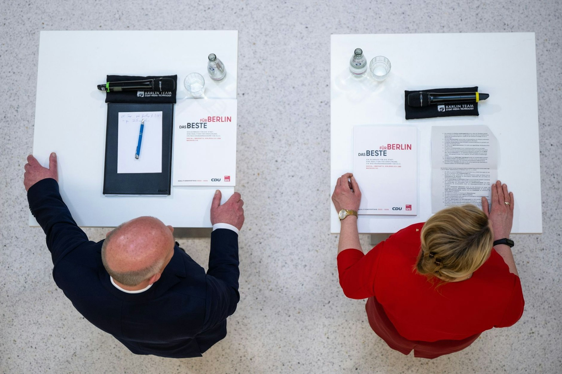 Kai Wegner und Franziska Giffey