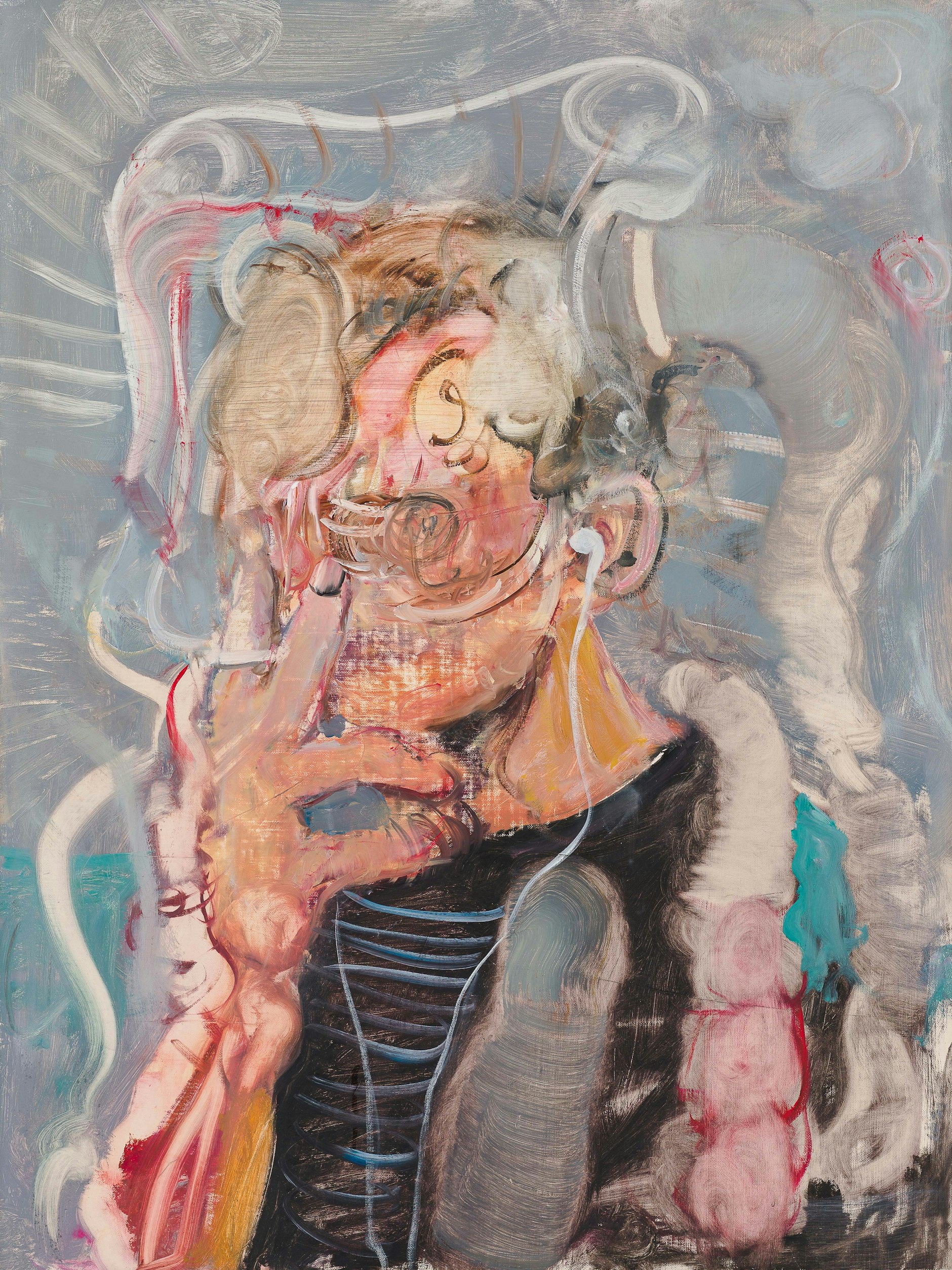 „Untitled“, 2023, Öl auf Leinwand