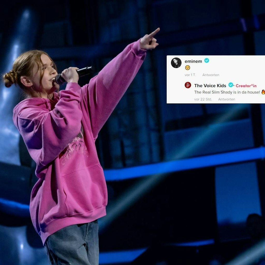 The Voice Kids“: Eminem kommentiert Auftritt von Emma (14)