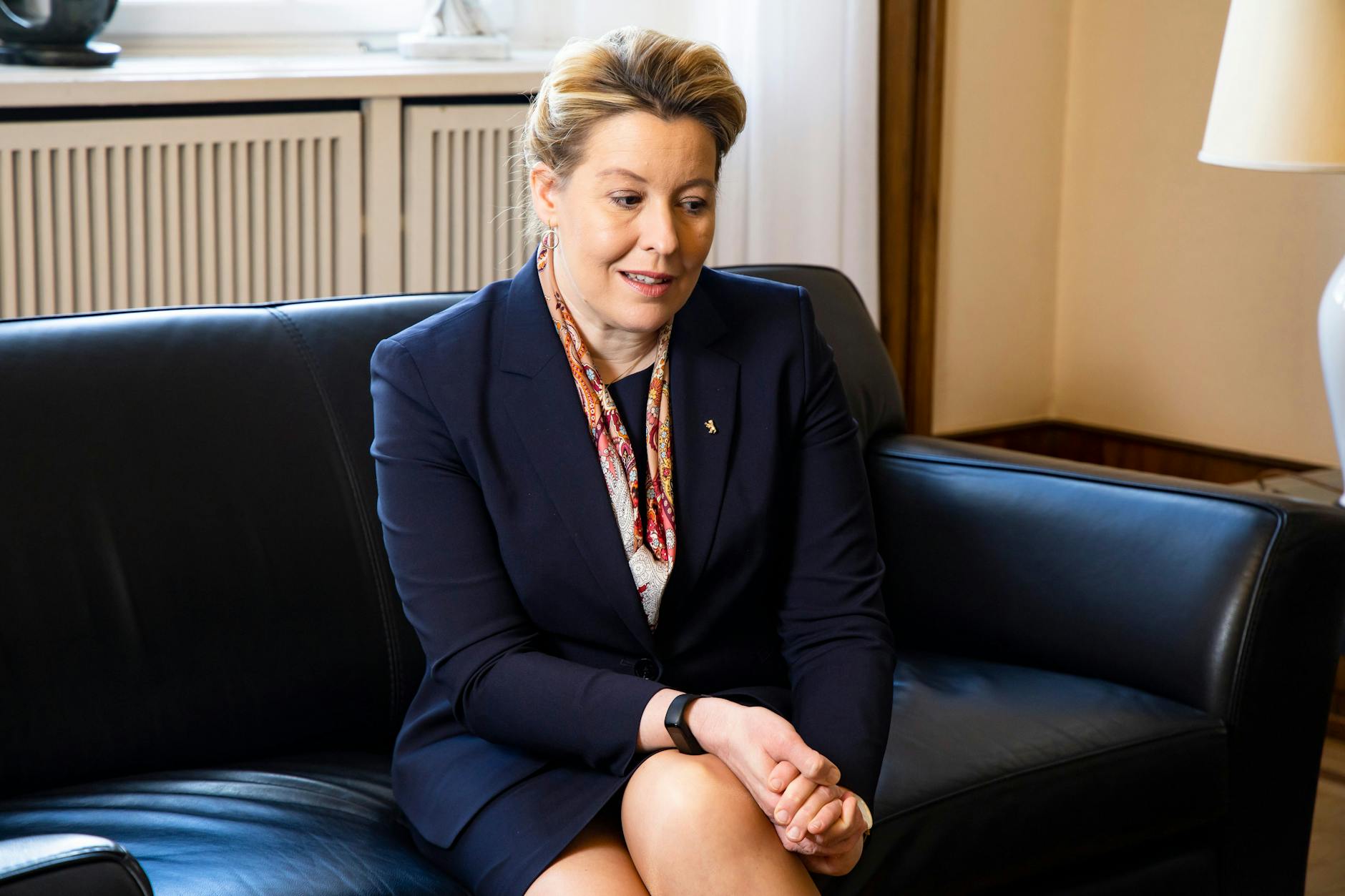 Giffey im Interview: Angela Merkel hat gesagt: „Chapeau!“