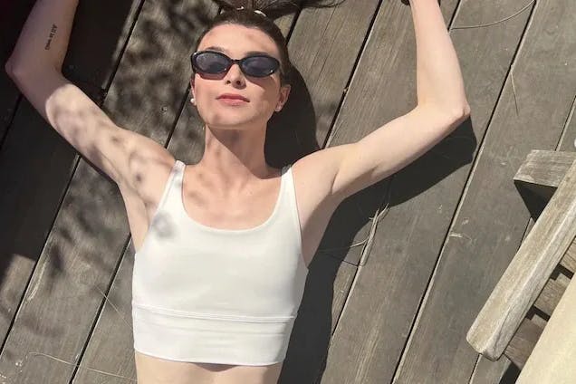 Dylan Mulvaney in Sportswear von Nike. Die Transfrau ist das neue Werbegesicht des Sportartikelherstellers.