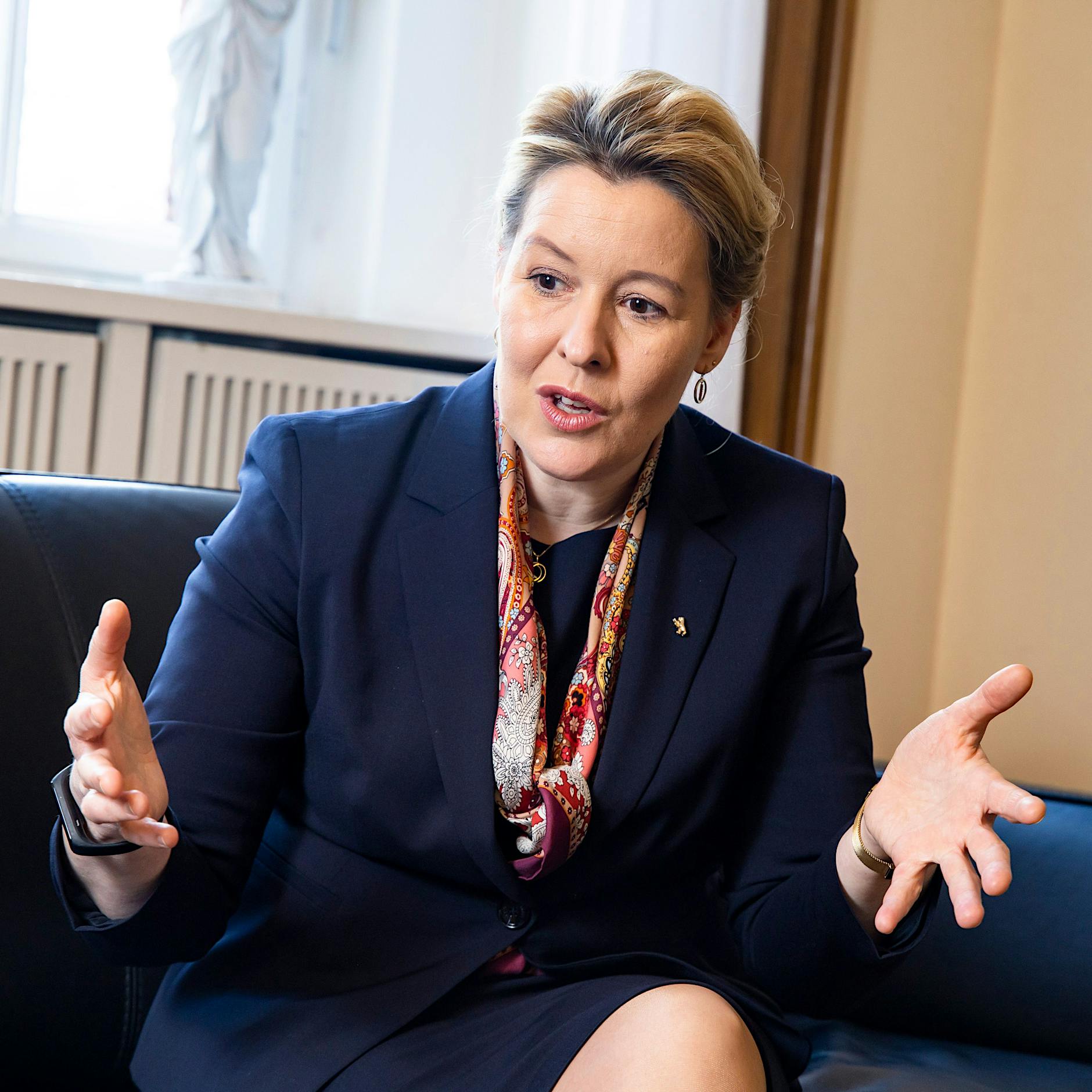 Franziska Giffey: Ich fühle mich mehr als Frau denn als Ostdeutsche diskriminiert