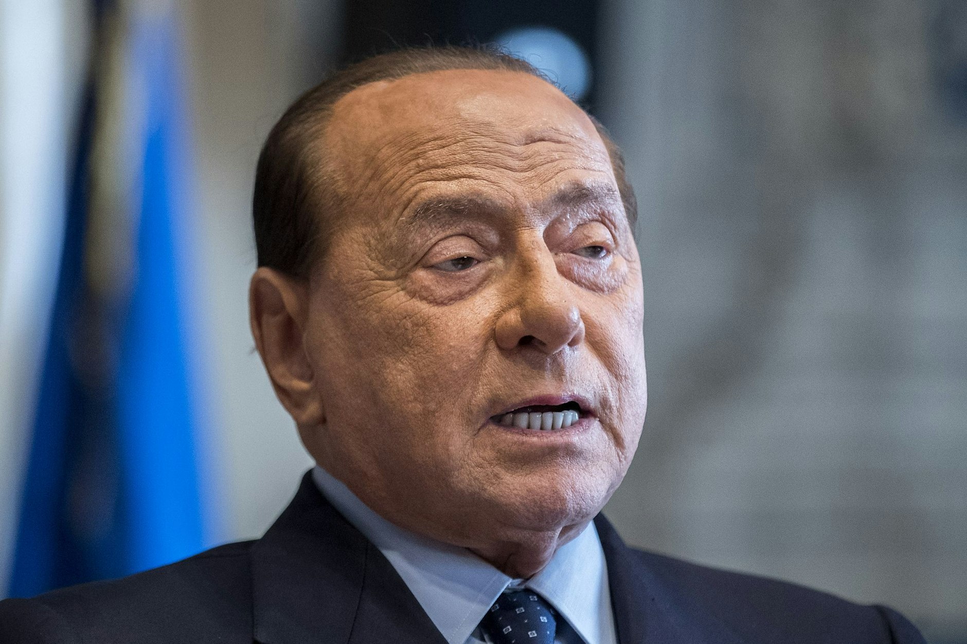 Italiens ehemaliger Ministerpräsient Silvio Berlusconi - hier zu sehen auf einem Foto aus dem Jahr 2019 - ist seit Jahren gesundheitlich angeschlagen.&nbsp;