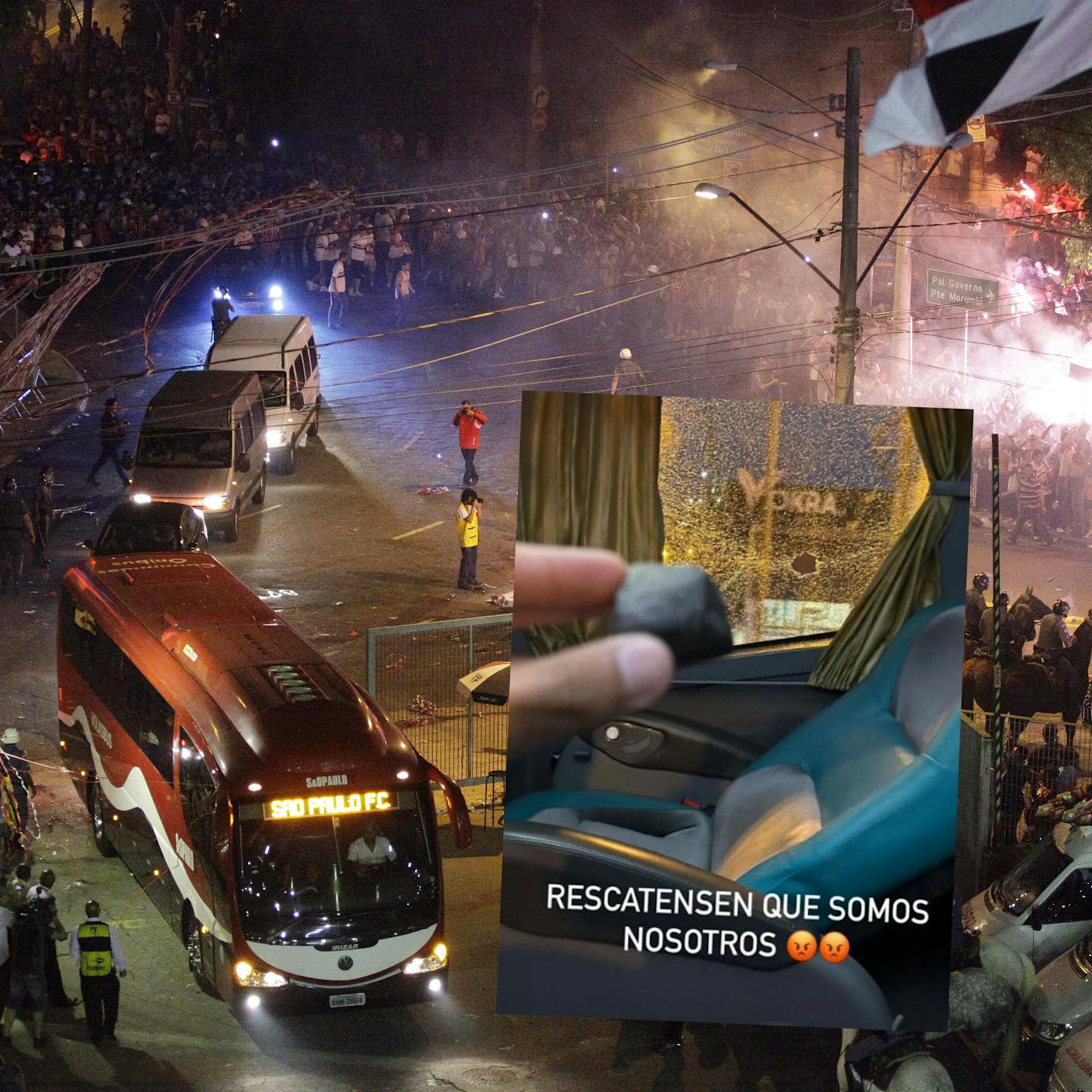 Dumm und dümmer! Blind vor Wut: Fans werfen Steine auf eigene Spieler