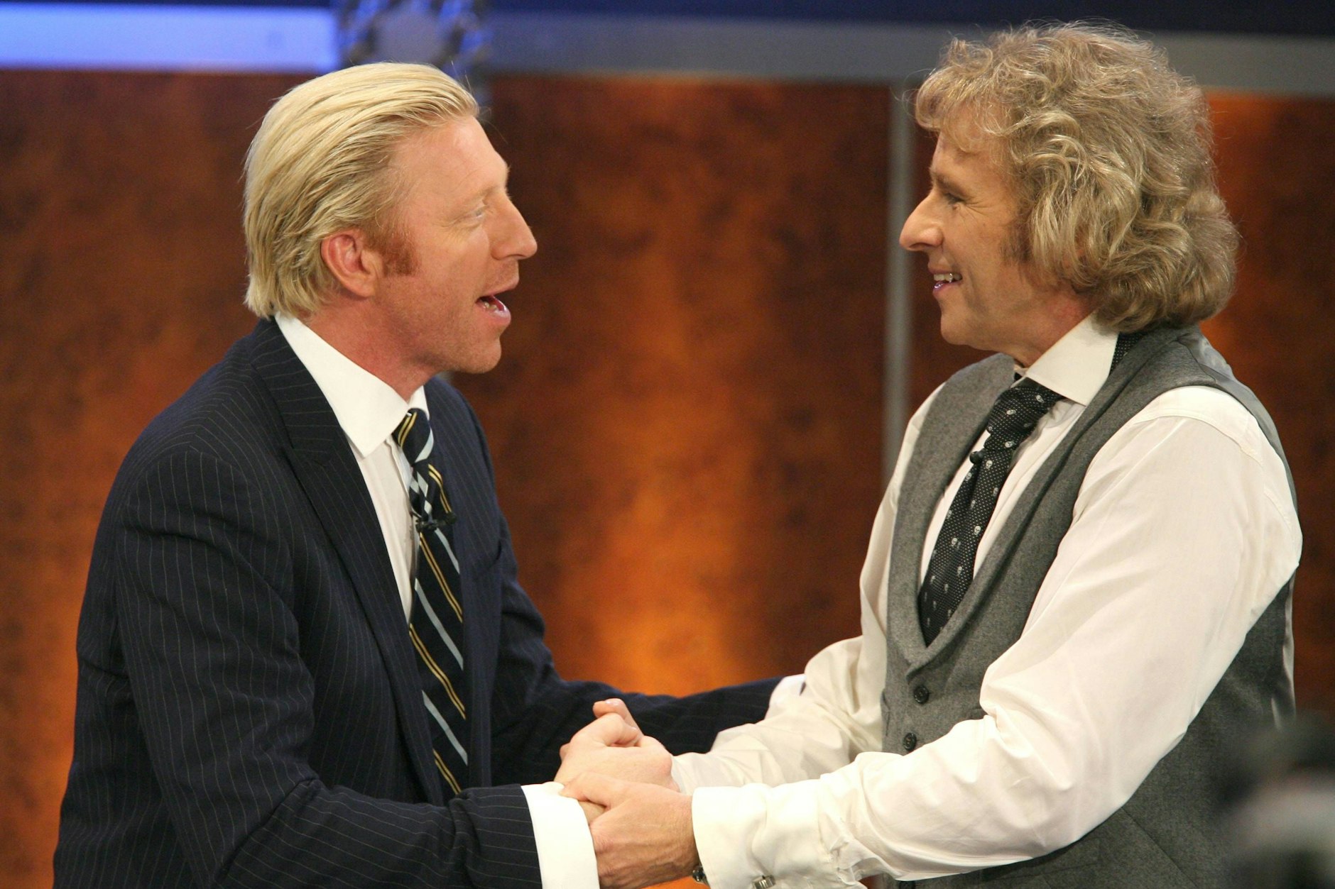Becker und Gottschalk 2007 bei „Wetten, dass...?“