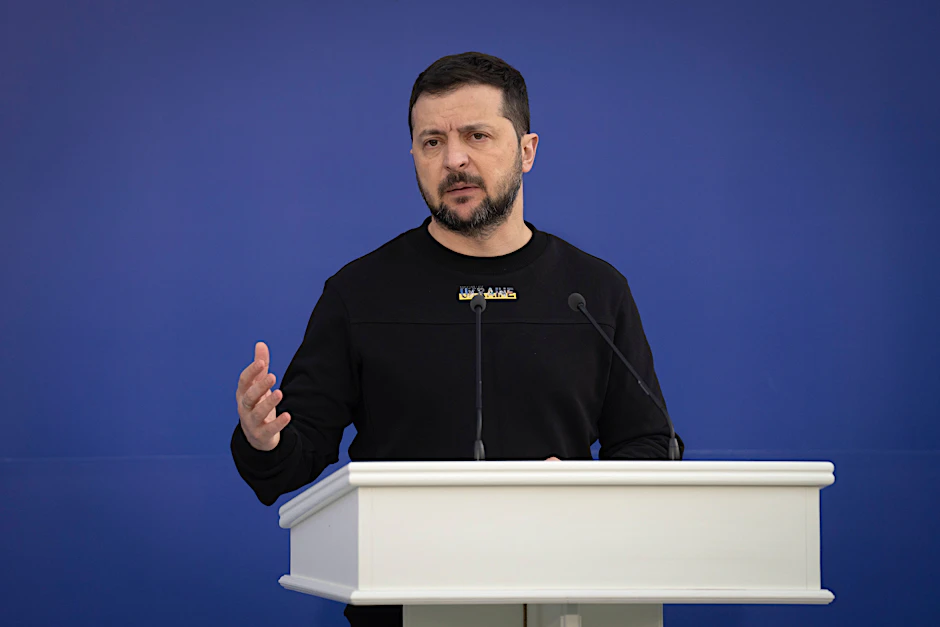 Der ukrainische Präsident Wolodymyr Selenskyj