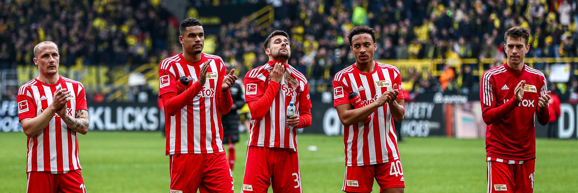 Natürlich schmerzte die Niederlage in Dortmund. Aber die Kicker des 1. FC Union können hocherhobenen Hauptes nach Hause fahren.