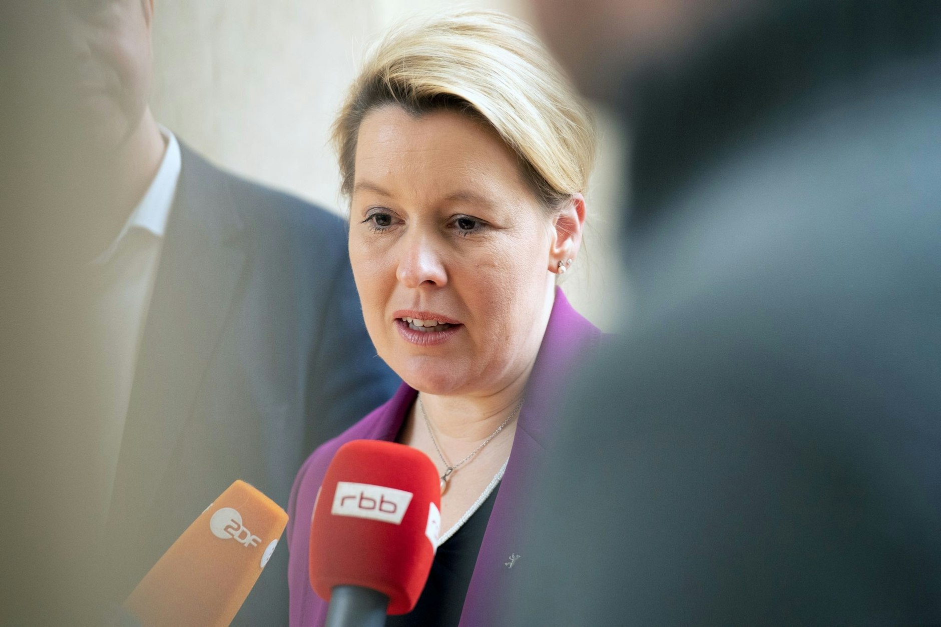 ARCHIV - Kritisiert kumpelhaftes Gehabe und männliche Rituale in der Politik: Franziska Giffey (SPD).