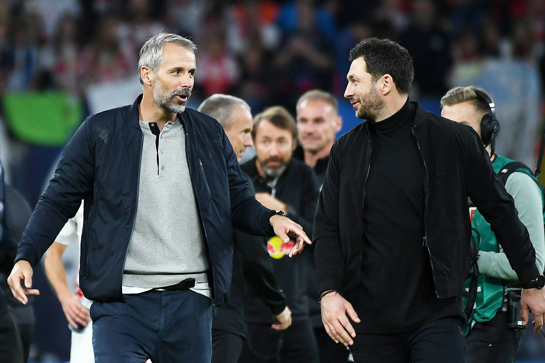 RB-Leipzig-Trainer Marco Rose und Hertha-Coach Sandro Schwarz sind beste Freunde.