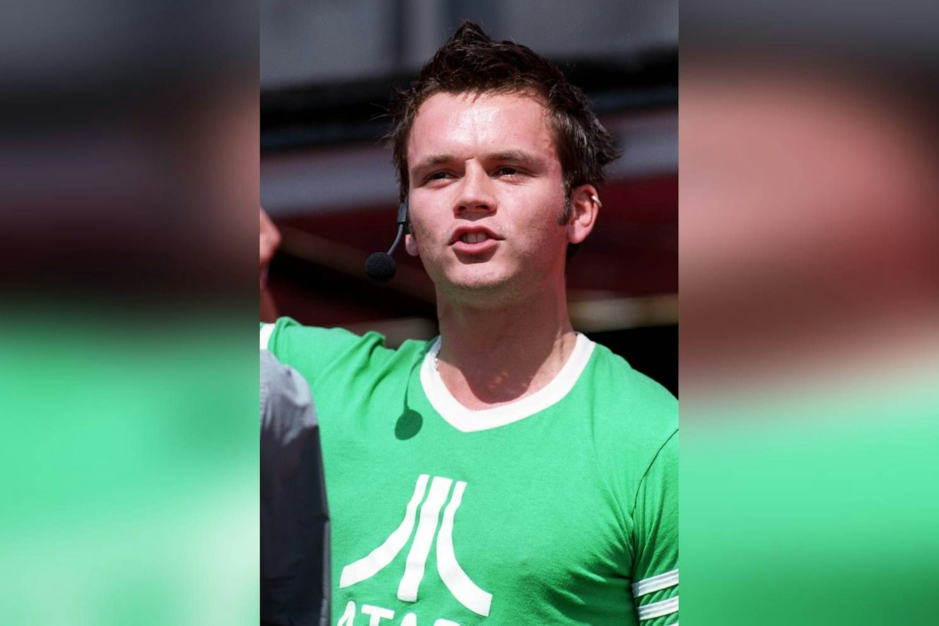 Paul Cattermole bei einem Auftritt mit S Club 7 im Jahr 2000.