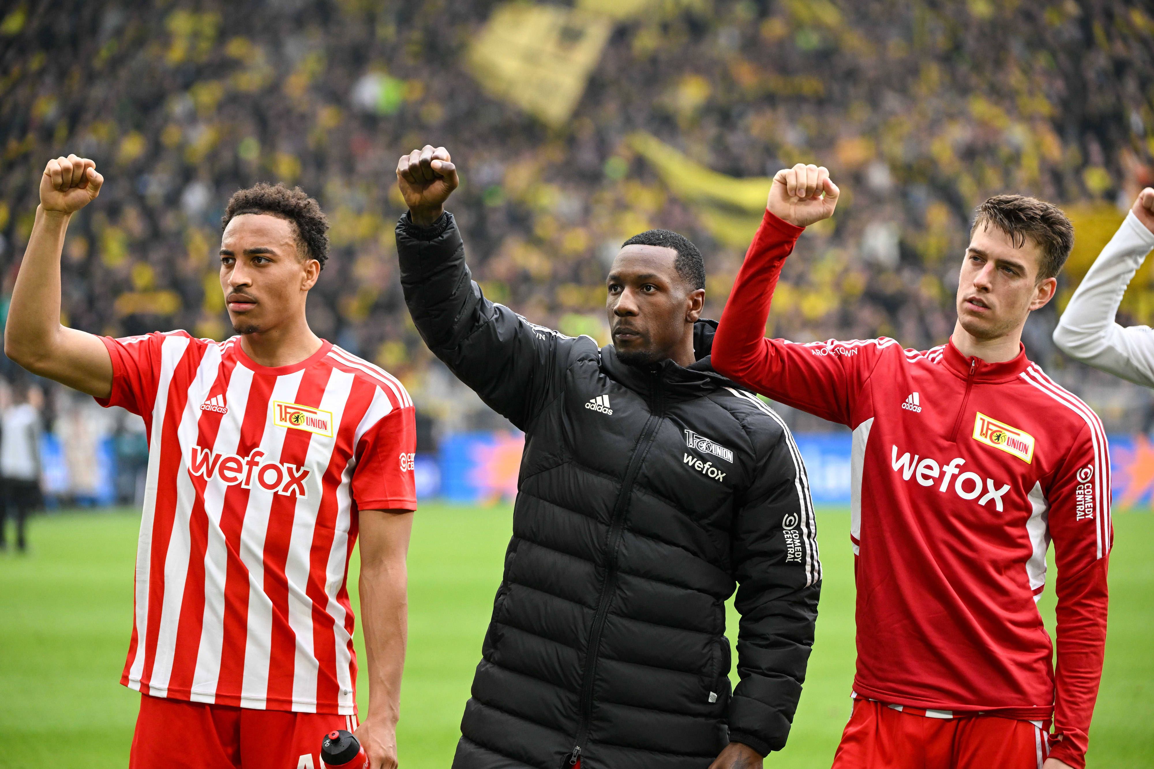 Freude und Frust: Der 1. FC Union hadert mit dem 1:2 beim BVB