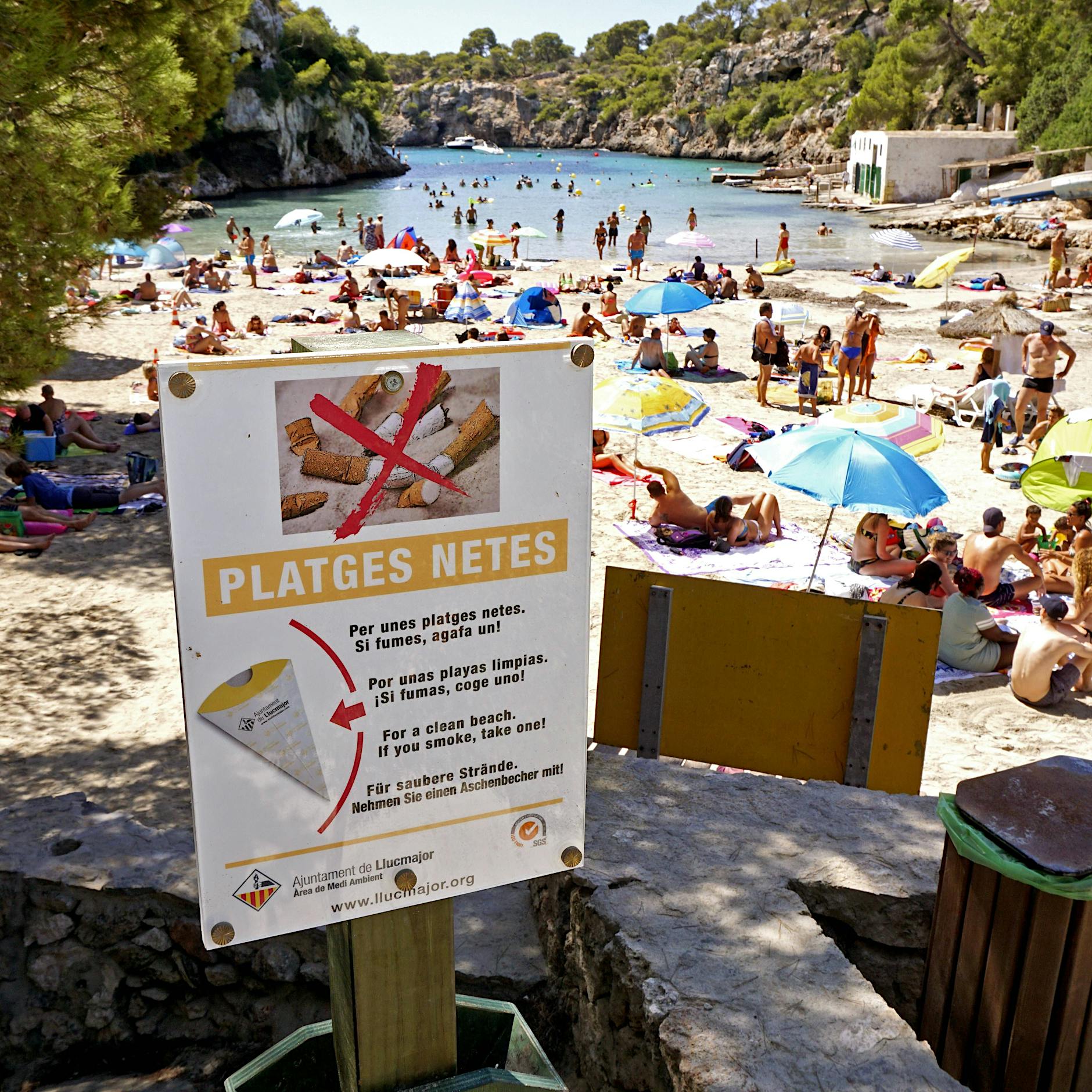 Rauchen verboten: Diese Strände auf Mallorca und Ibiza sind bald Kippen-frei