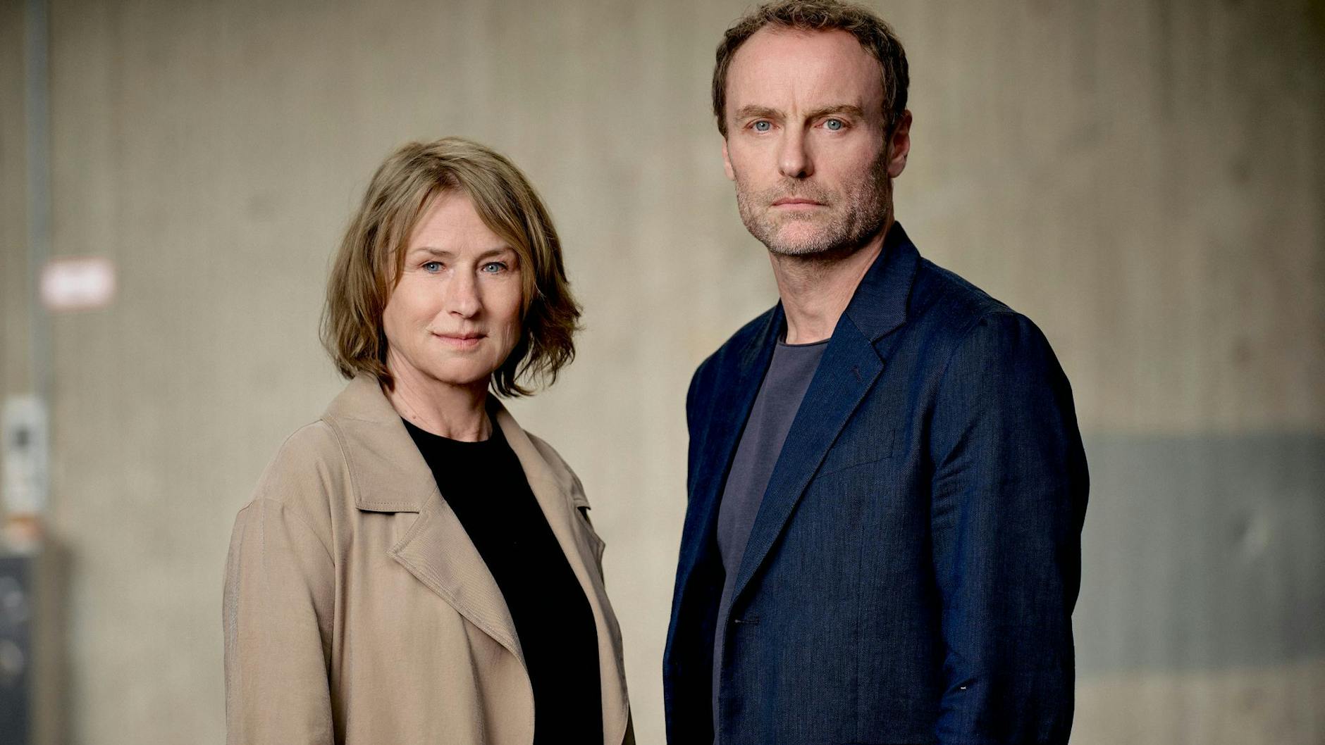 Susanne Bonard (Corinna Harfouch) und Karow (Mark Waschke) als Ermittler im Berliner „Tatort“.