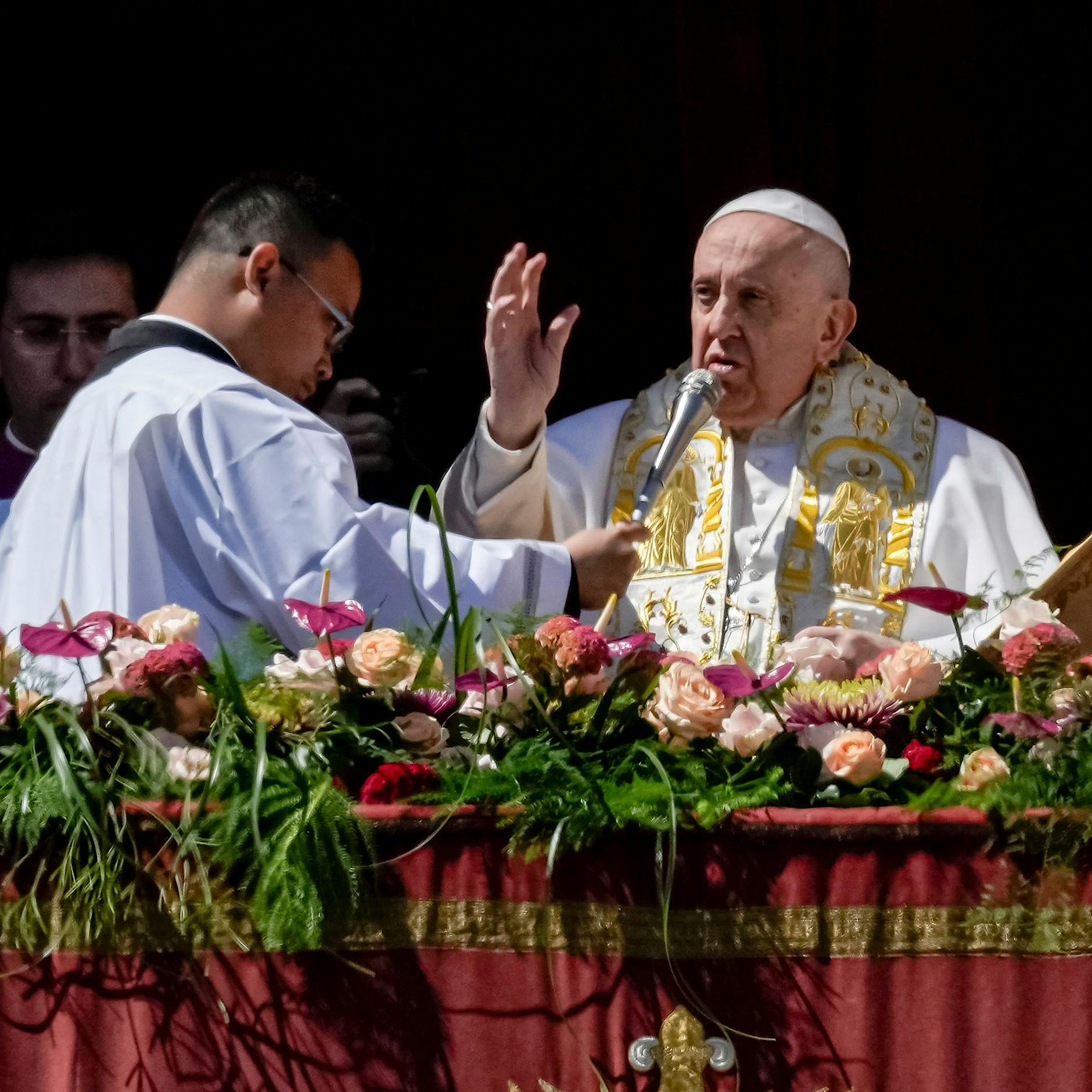 Papst Franziskus fordert Friedenslösungen für blutige Konflikte auf der Welt