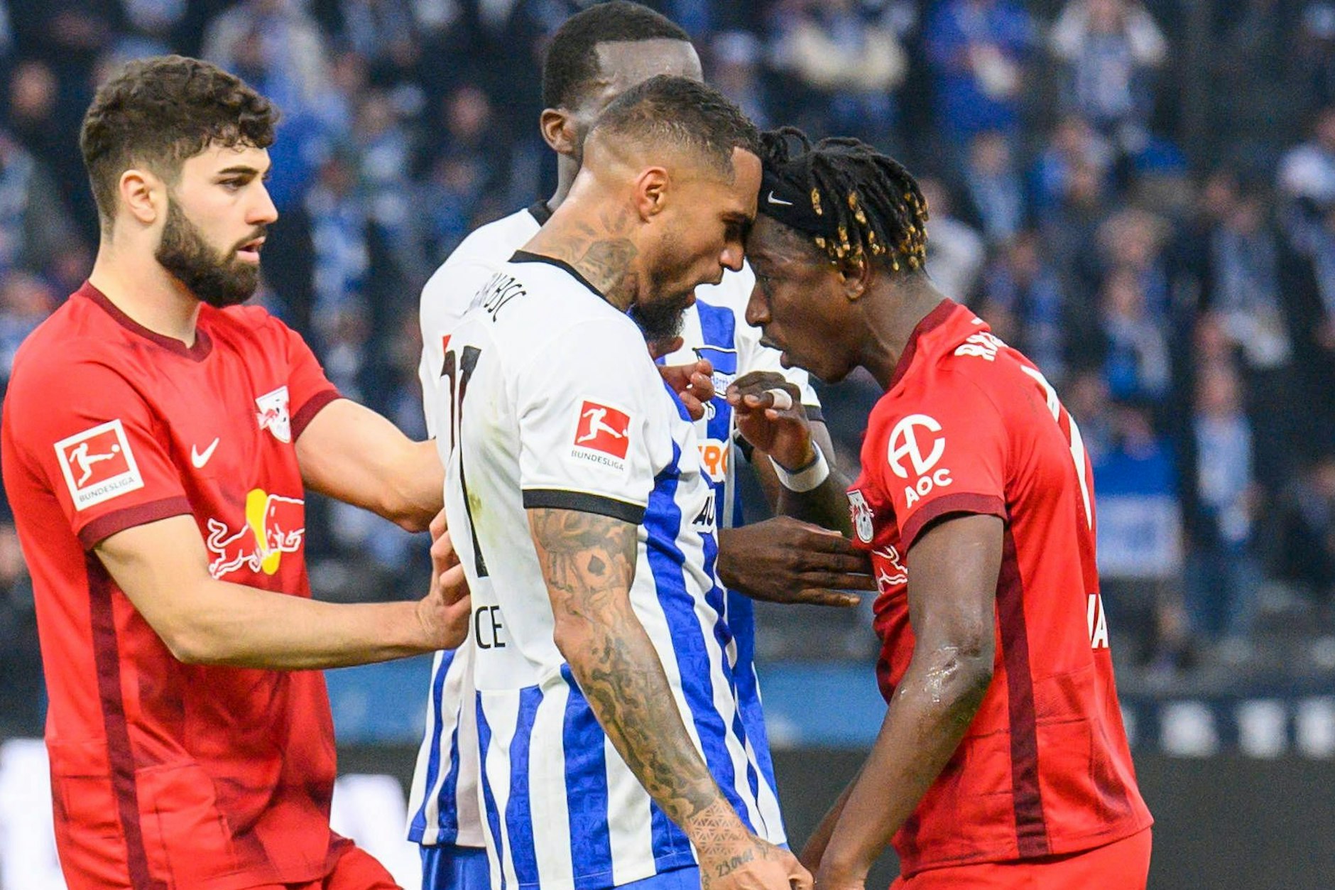 Prince Boateng geriet gefühlt zuletzt mit jedem Leipziger aneinander und verspricht auch Schalke am Freitag einen harten Fight.&nbsp;